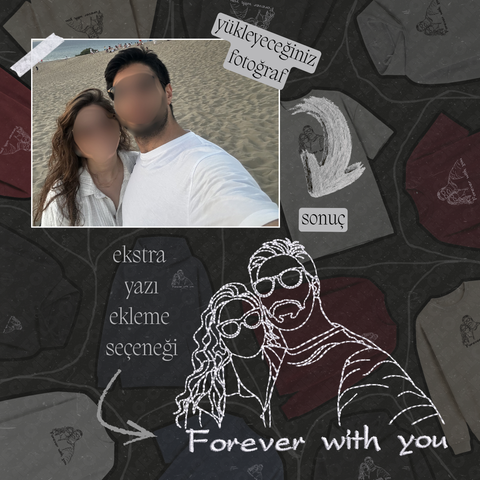 Çizgisel Fotoğraf Nakışı