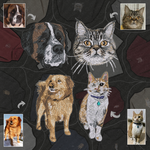 Kişiye Özel Hayvan Nakışı