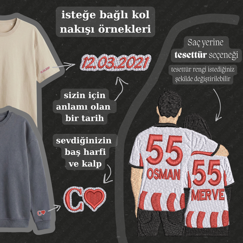 Beyaz-Kırmızı #55 Formalı Sevgili-Taraftar