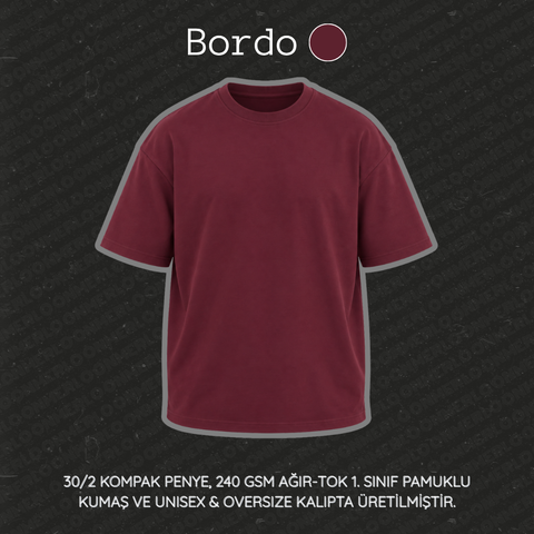 Kişiye Özel Yazı & Logo Nakışlı - 0 Yaka T-Shirt