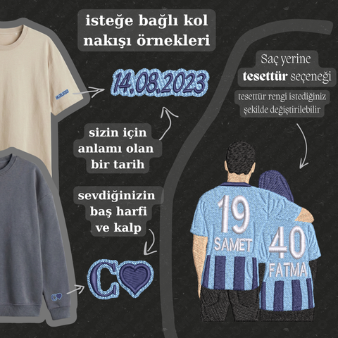 Mavi-Lacivert #01 Formalı Sevgili-Taraftar