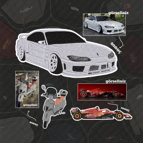 Kişiye Özel Araç Nakışı