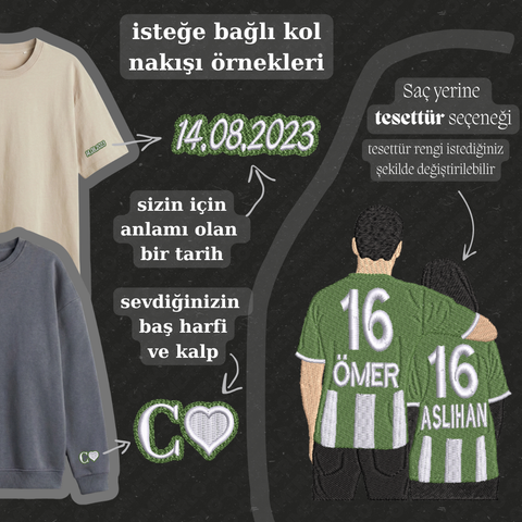 Yeşil-Beyaz #16 Formalı Sevgili-Taraftar