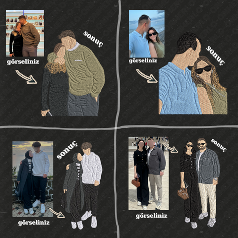 Kişiye Özel Standart Fotoğraf Nakışı