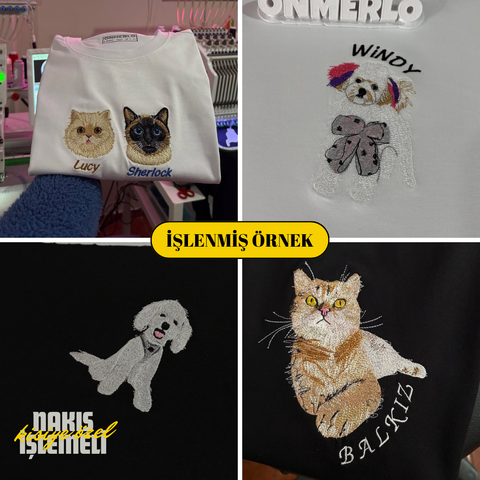 Kişiye Özel Hayvan Nakışı
