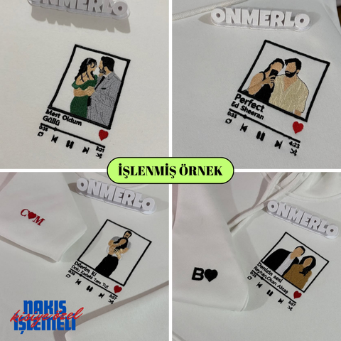 Müzik Çalar + Fotoğraf Nakışı