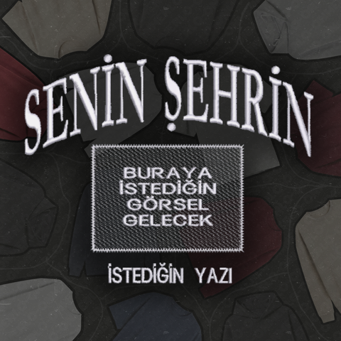 Kişiye Özel Şehir & Ülke Nakışı