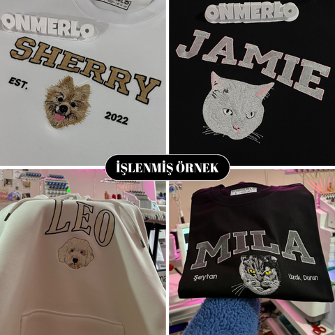 Büyük İsimli Yazılı Hayvan Nakışı